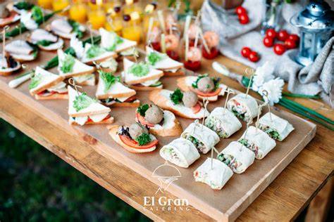 Tipos de catering para bodas