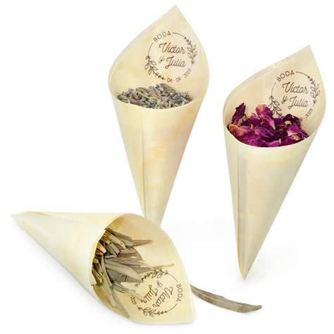 Cucuruchos con lavanda para bodas