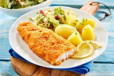Pescado rebozado crujiente