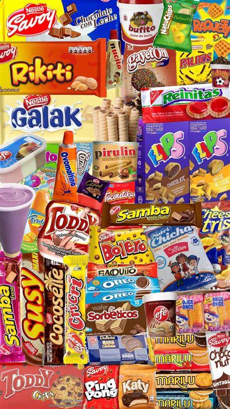 Variedad de snacks y dulces venezolanos