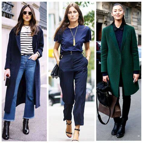 Accesorios de moda para combinar con mono azul marino