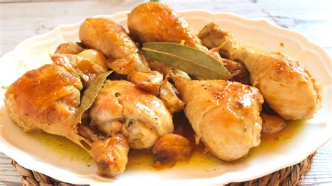 Ingredientes para pollo al ajillo