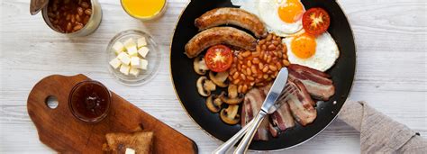 Ingredientes del desayuno irlandés