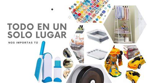 Variedad de juguetes y artículos para el hogar