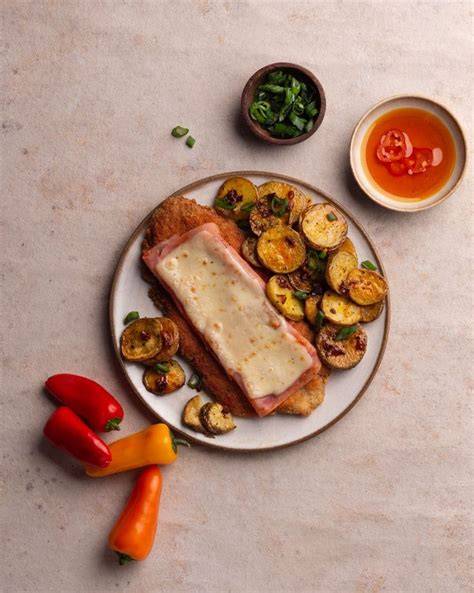 Calabaza napolitana con papas bravas