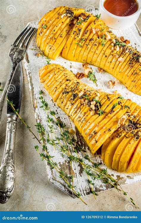 Calabaza Hasselback