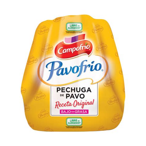Logotipo de Campofrío y productos Pavofrío