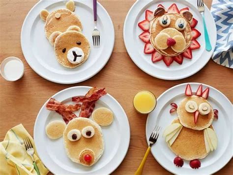 Tortitas con formas divertidas para niños
