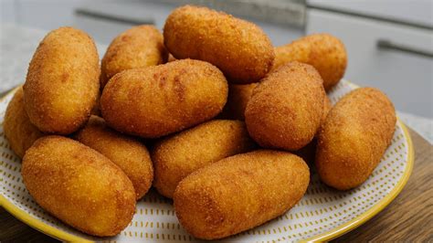 Croquetas caseras doradas y crujientes
