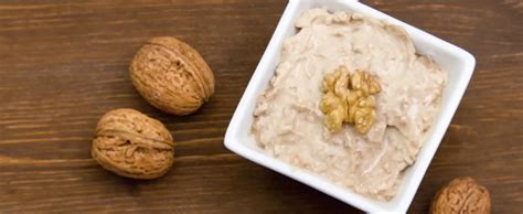 Salsa cremosa de nueces