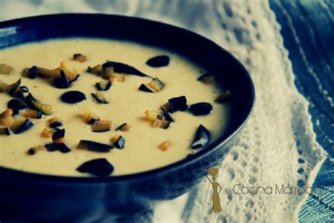 Velouté Batinjan en un cuenco