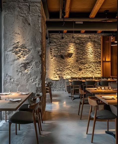 Interior moderno y acogedor del restaurante Corte y Jamón