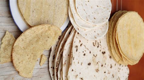 Comparativa visual de las diferentes formas de doblar tortillas mexicanas