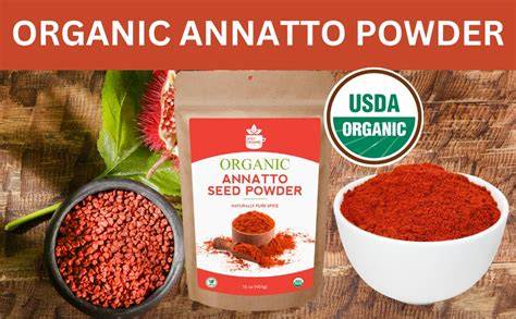 Semillas de annatto