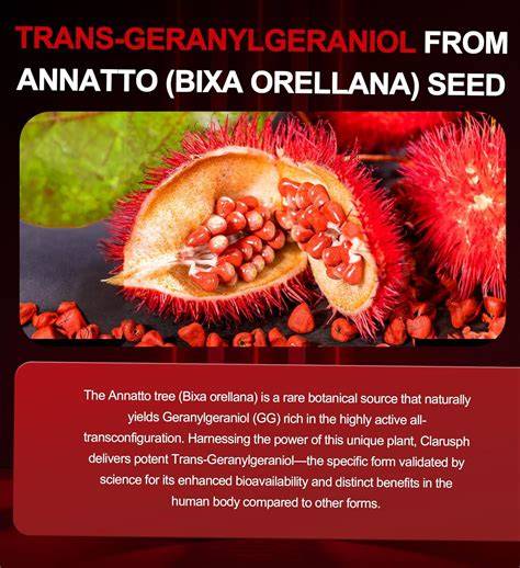 Suplemento de vitamina E derivado de annatto