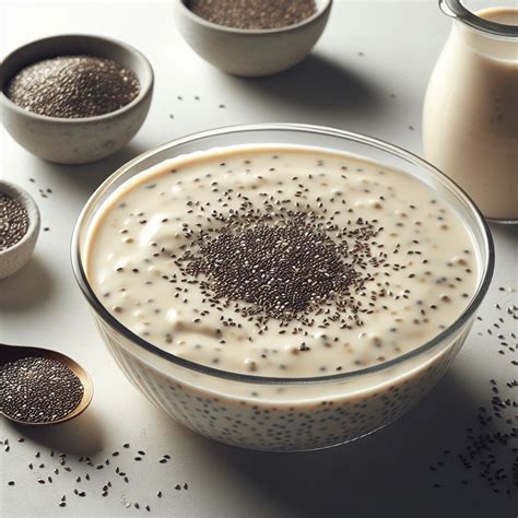 Preparación de suero de leche vegetal con chía