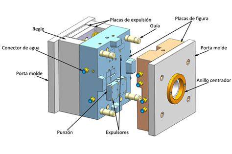 Diagrama de las partes de un molde para empanadillas