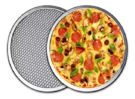 Rejillas de aluminio para hornear pizza