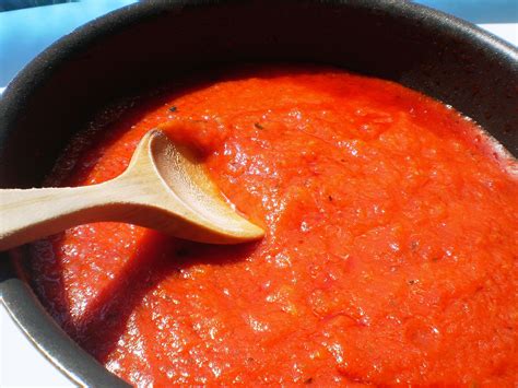 Salsa de tomate casera