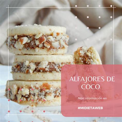 Alfajores de coco y dulce de leche