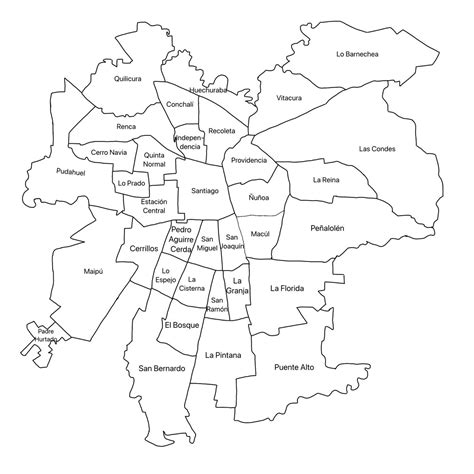Mapa de Santiago mostrando la ubicación de Avenida Manquehue Sur 1630