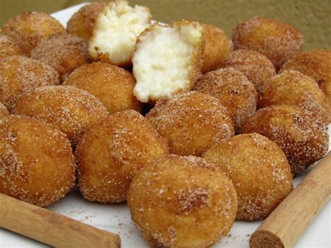 Croquetas de arroz dulces con canela