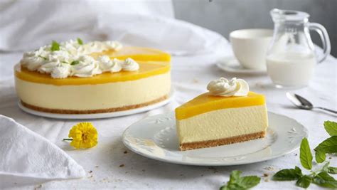 Pastel de mango y yogur sin azúcar