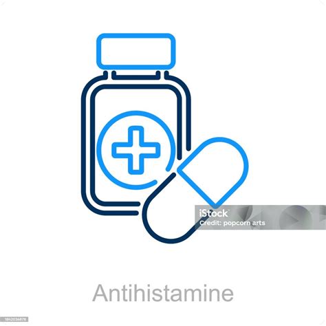 Ilustración de un comprimido de antihistamínico sin gluten