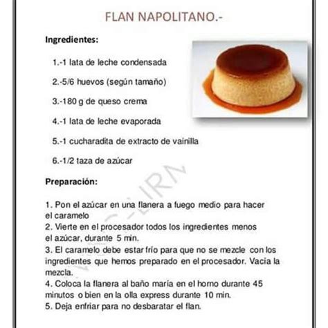 Ingredientes necesarios para preparar un flan de queso tradicional