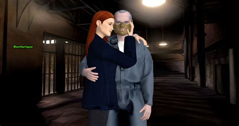 Clarice Starling y Hannibal Lecter