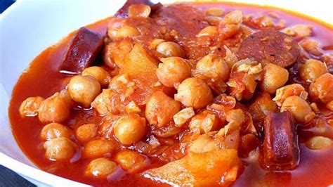 Olla rápida con garbanzos y condimentos