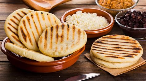 Arepas tradicionales colombianas