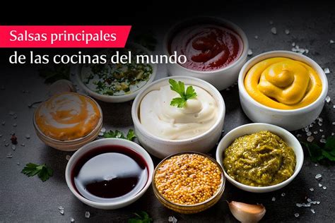 Variedad de ingredientes para salsas