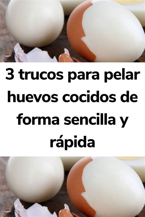 Huevos cocidos listos para pelar