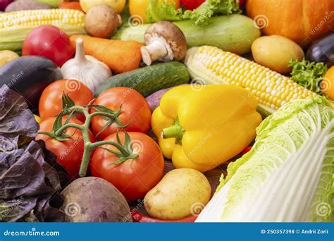 Variedad de verduras frescas