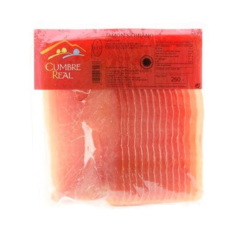 Jamón serrano Cumbre Real en oferta en Alcampo