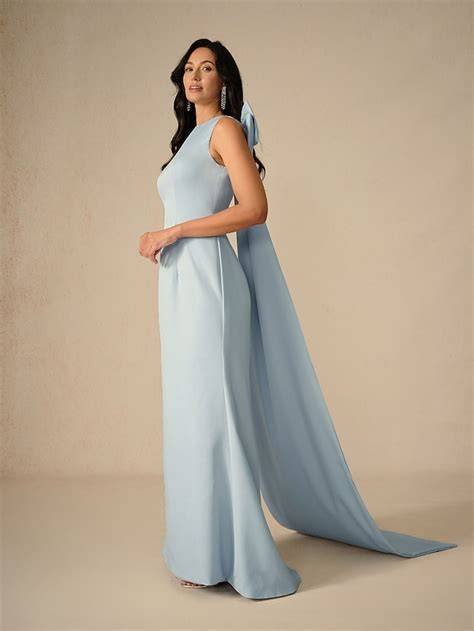 Vestidos de noche confeccionados con crepé Georgette