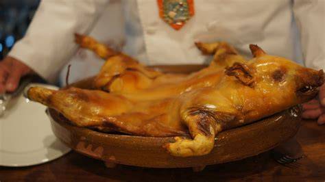 Ingredientes para asar cochinillo