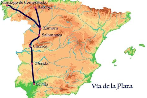 Mapa de la ruta de difusión del garbanzo y el puchero desde sus orígenes hasta Galicia