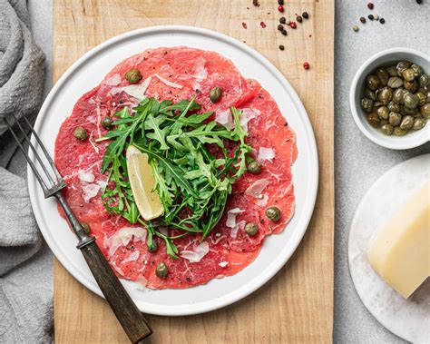 Ideas para acompañar carpaccio de ternera