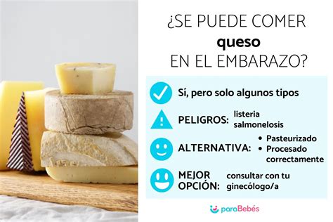 Variedad de quesos pasteurizados seguros para embarazadas