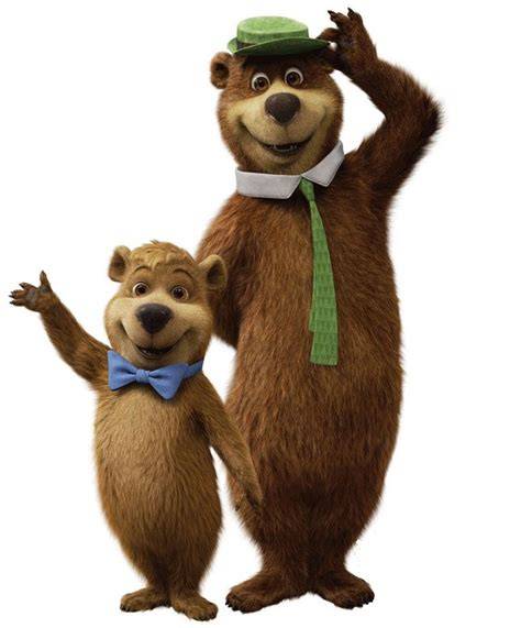 Esquema de las relaciones entre los personajes del Oso Yogui.