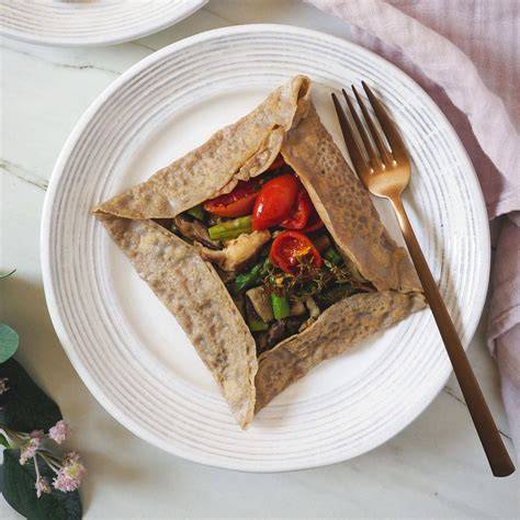 Galettes bretonas de trigo sarraceno