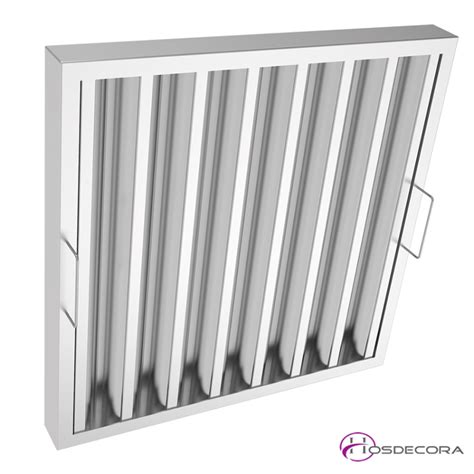 Filtros de campana extractora sucios