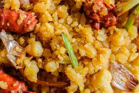 Migas murcianas con sus acompañamientos