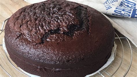 Masa de bizcocho de chocolate