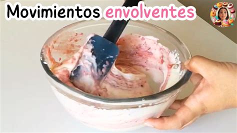 Técnica de movimientos envolventes para la mousse