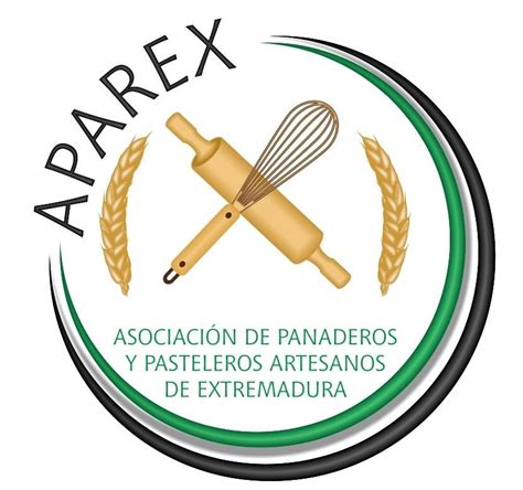 Logo de la Asociación de Panaderos y Pasteleros Artesanos de Extremadura (APAREX)