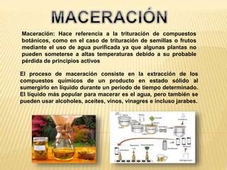 Proceso de maceración de cerezas