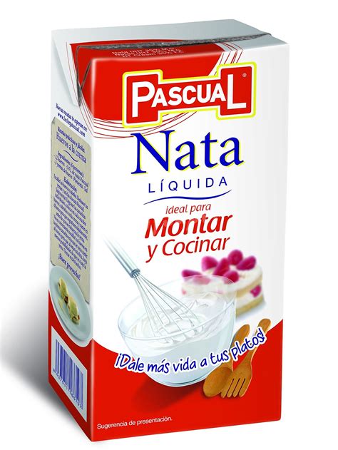 Envase de Nata Líquida Pascual 35% M.G.